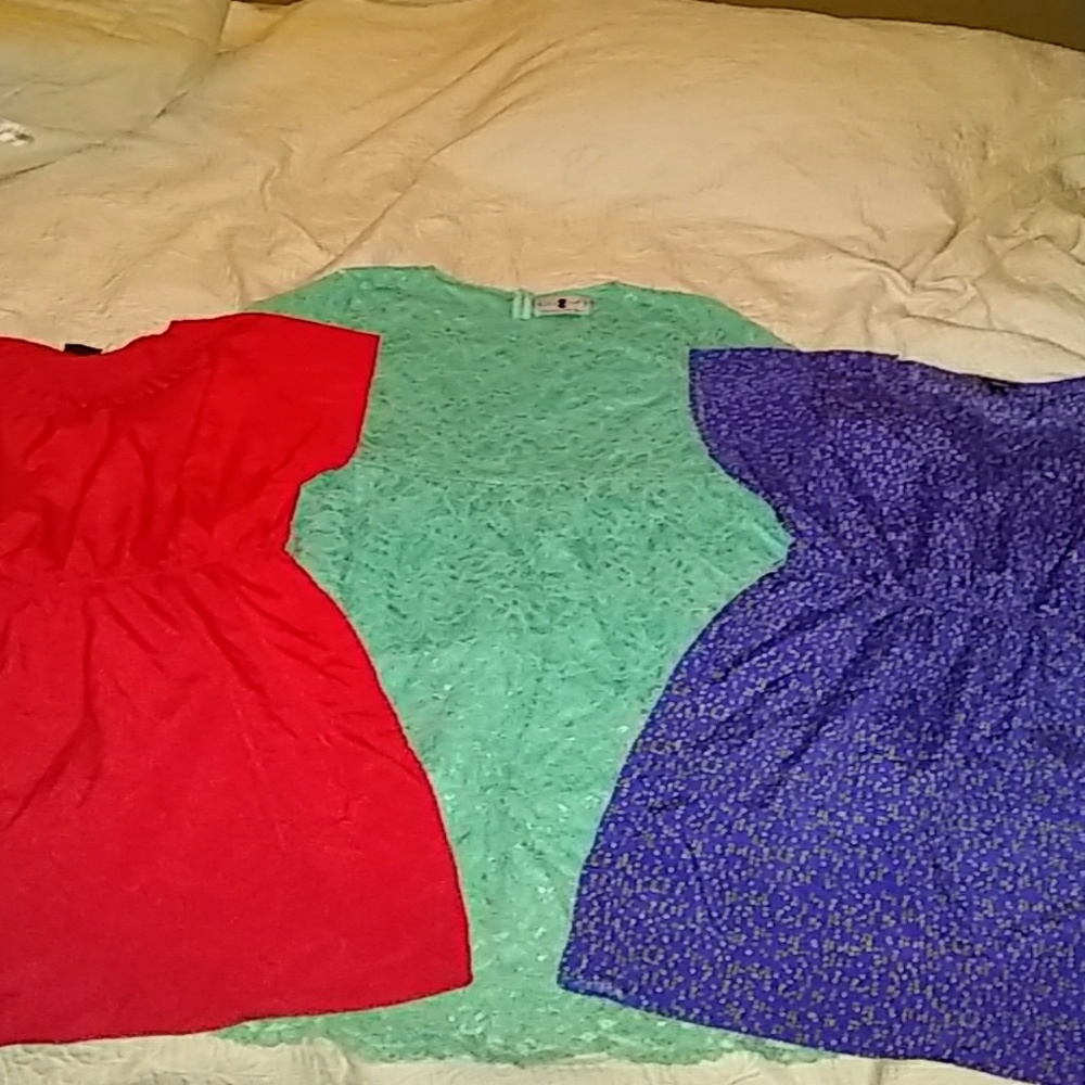 Three plus size dresses
